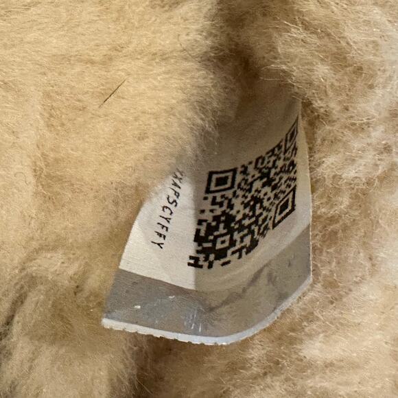 UGG Womens 8 Dakota Suede Sheep wool Moccasins Slippers Sheepskin Shoes Blue - Picture 14 of 15